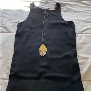 Black dress with rounded hem VGUC